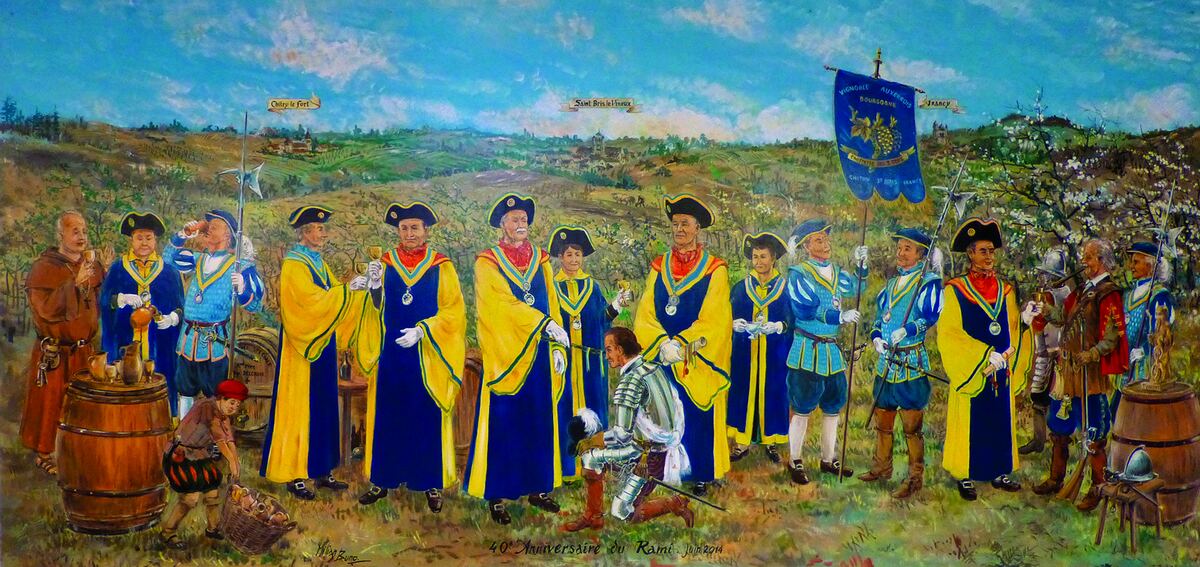Fresque de la Confrérie